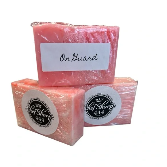 Goat's Milk Soap Handcrafted by me with Doterra OnGuard & Yarrow Pom - Picture 2 of 5